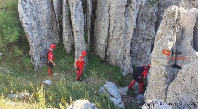Akseki'de dört gündür kayıp olan kadın 160 kişiyle aranıyor