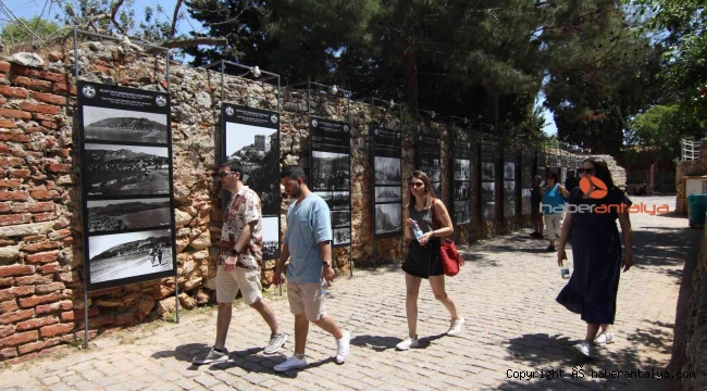 Alanya Kalesi'nde 'Fotoğraflarla Bir Zamanlar Alanya' sergisi
