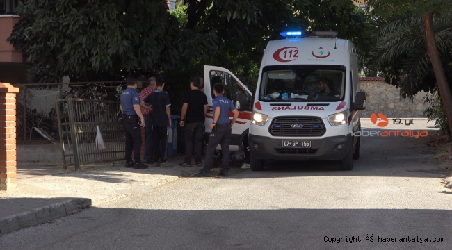Alanya'da bir garip olay; intihar teşebbüsü diye gittiler, tansiyonunu ölçüp döndüler