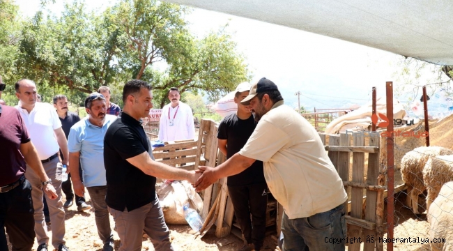 Alanya'da kapalı hayvan pazarı ve kurban satış yeri hizmete girdi