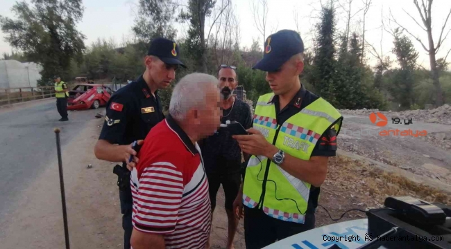 Alkollü halde köprü korkuluklarına çarptı, 'Şaştım kaldım' dedi