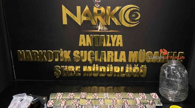 Antalya Kepez'de üç ayrı uyuşturucu operasyonu: 6 gözaltı