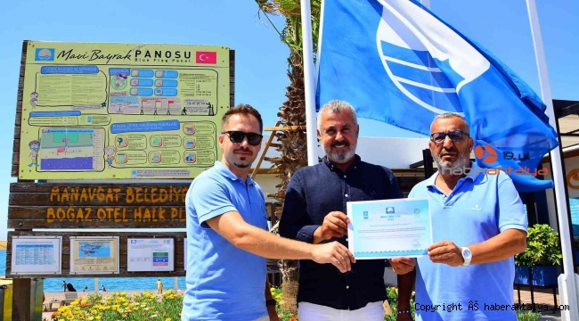 Antalya mavi bayrakta Türkiye şampiyonu