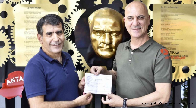 Antalya OSB sanayicisi okuluna sahip çıkıyor