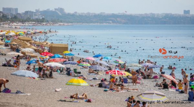 Antalya, turizmde Akdeniz'in 1 numarası