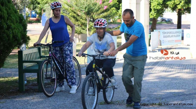 Antalya'da temel bisiklet sürüş eğitimi