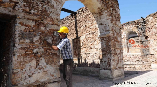 Antalya'daki tarihi yapı 'Devlet Konuk Evi'ne dönüştürülecek