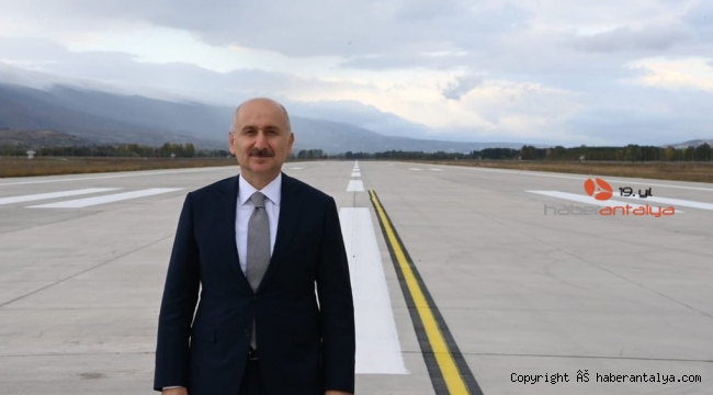 Bakan Karaismailoğlu: "İlk 6 ayda Antalya Havalimanı'nda 10 milyondan fazla yolcu trafiği gerçekleşti"
