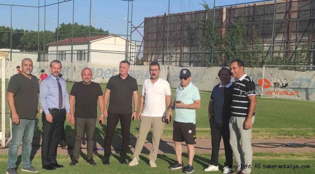 Başkan Çetin sahaya indi