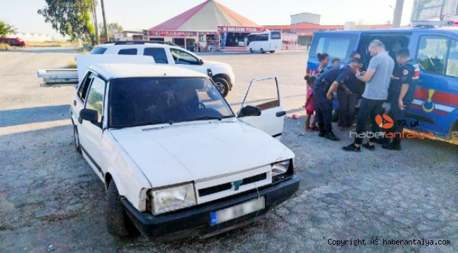 Çalıntı otomobille hırsızlık yaptı, yakalandı