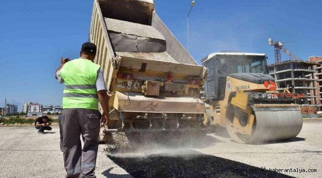 Çankaya Mahallesi'ne sathi asfalt