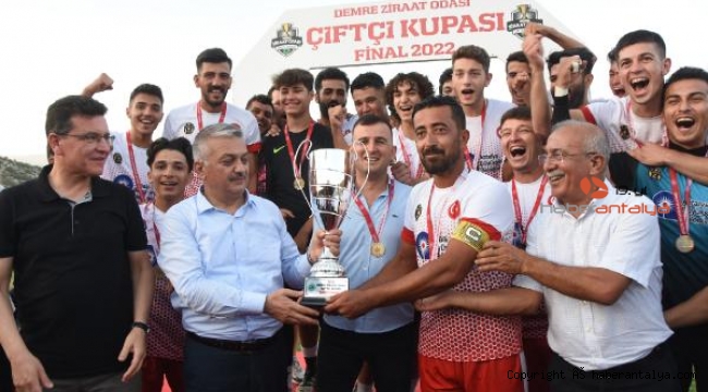 Çiftçi Kupası'nda şampiyon Beymelek