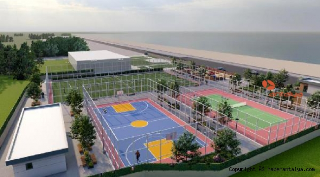 Demre Belediyesi Spor Kompleksi'nin ihalesi yapıldı