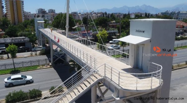 Gazi Bulvarı'na 4 milyon liralık üst geçit 