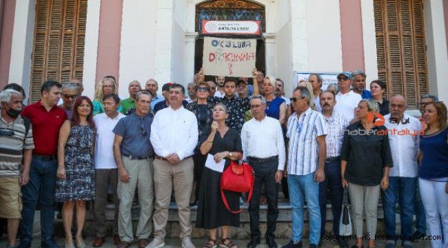 Gündem olmuştu. Antalya Lisesi müze binasının tahsisi durduruldu