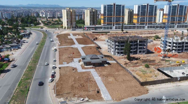 Güneş Mahallesi'ndeki kentsel dönüşüme modern park a
