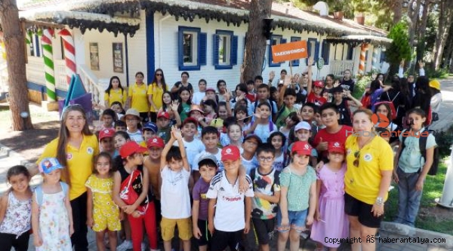 Kepez sporcularına yaz tatili hediyesi