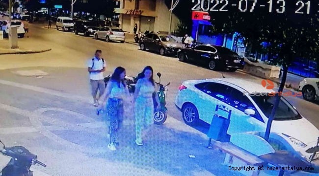 Manavgat'ta genç kızları takip edip videolarını çeken röntgenciye meydan dayağı !