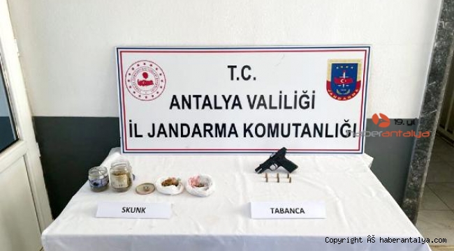 Manavgat'ta uyuşturucu operasyonu