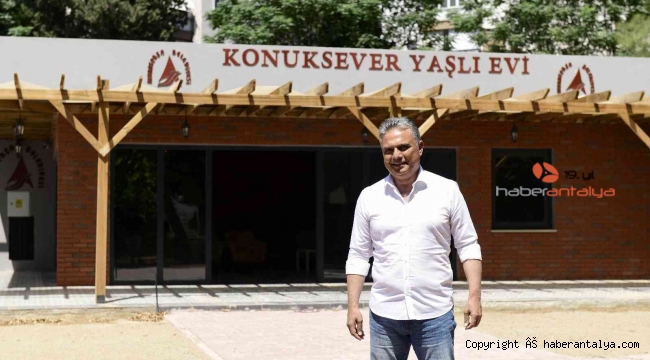 Muratpaşa'da 5. yaşlı evi açılıyor