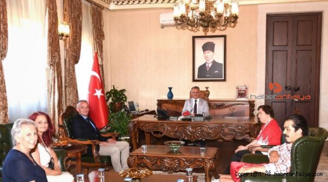 Özel şampiyondan Vali Yazıcı'ya ziyaret