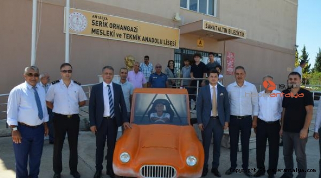 Serikli öğrencilerin elektrikli aracı TEKNOFEST'te yarışacak