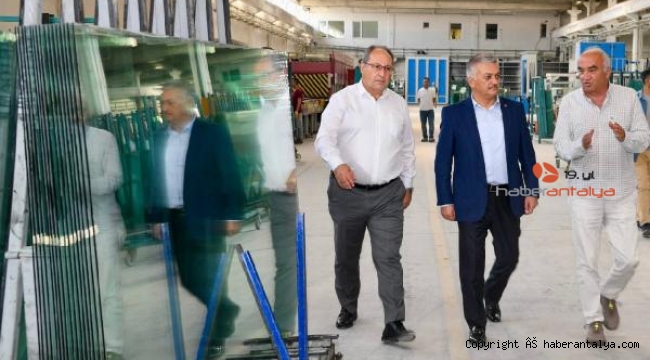 Vali Yazıcı'dan OSB'ye ziyaret