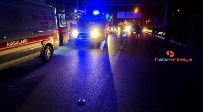 Finike'de feci kaza; 'Yaya geçidi'nde otomobilin çarptığı 3 kadın öldü !