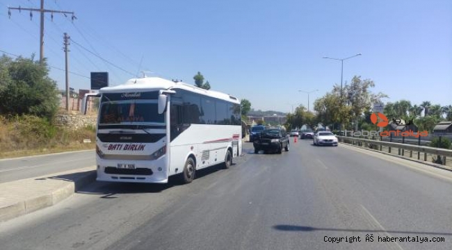 Alanya'da kaza: 3'ü çocuk 4 yaralı
