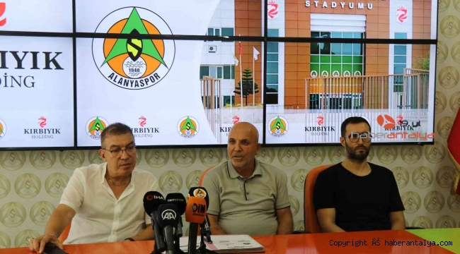 Alanyaspor'un stad isim sponsoru, Kırbıyık Holding oldu