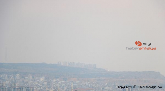 Antalya devasa bir sauna odasına dönüştü; nem yüzde 85