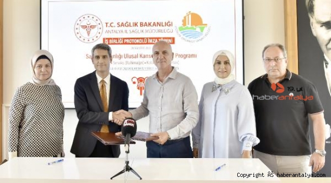 Antalya OSB çalışanlarına kanser taraması