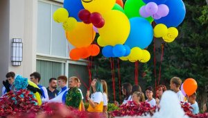 Antalya'da 48 ülkeden çocuklar festival yaptı 
