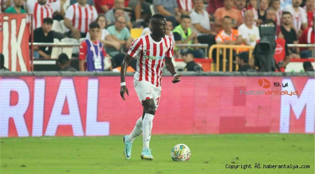 Antalyaspor'da Ndao, Kasımpaşa maçında forma giyemeyecek