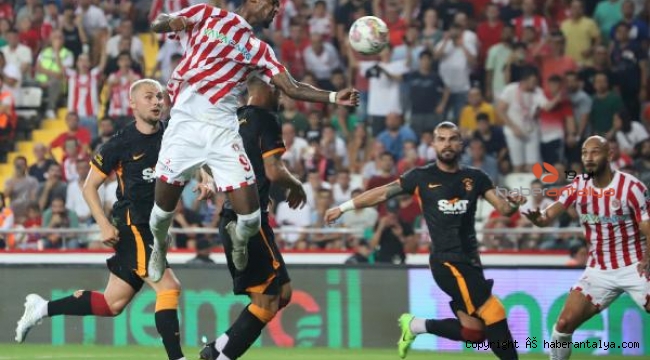 Antalyaspor'un yenilmezlik serisine Galatasaray son verdi