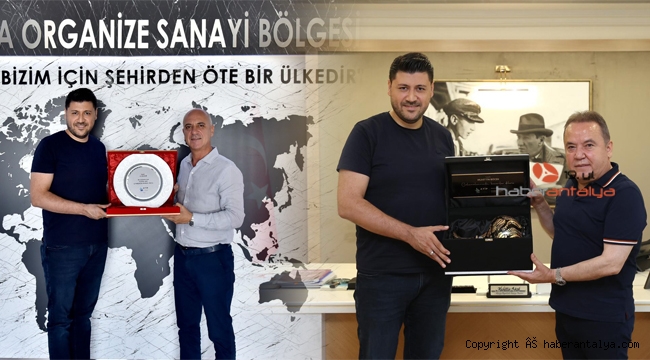 ATİP'ten Böcek ve Bahar'a ziyaret
