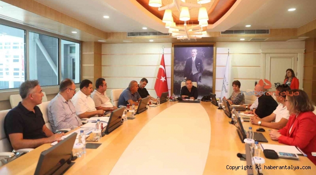 Başkan Böcek, Deprem Master Planı'nı anlattı