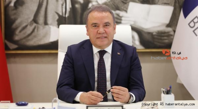 Başkan Böcek'ten 30 Ağustos Zafer Bayramı mesajı