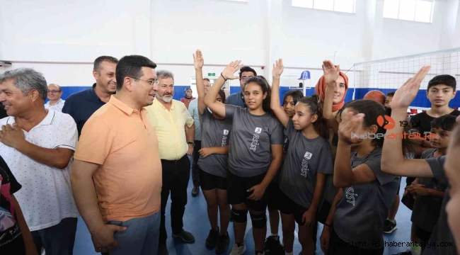 Başkan Tütüncü: "Tatilde de çocuklarla birlikteyiz"