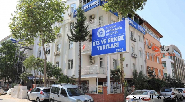 Büyükşehirden üniversite öğrencilerine yurt desteği