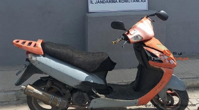 Çalıntı motosikletle kaçarken yakalandı