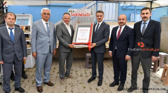 Çaltı sarımsağına coğrafi işaret