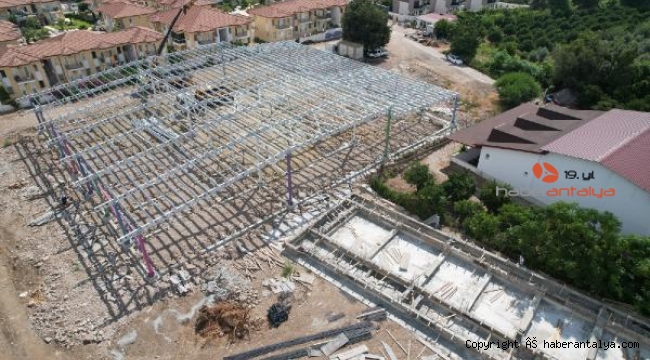 Çamyuva'da çalışmalar sürüyor