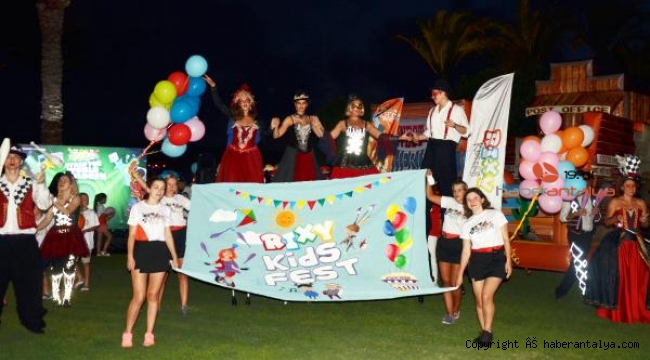 Çocuklar Rixy Çocuk Festivali'nde eğlendi
