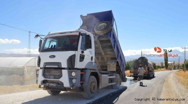 Elmalı Bayındır yolu asfaltlandı