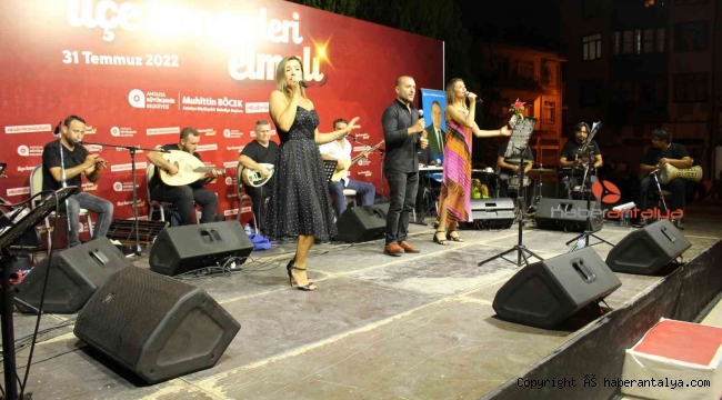 Elmalı'da yaz konserleri büyük beğeni topladı