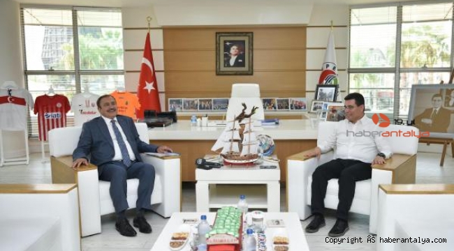 Eski Bakan Eroğlu'ndan Başkan Tütüncü'ye ziyaret