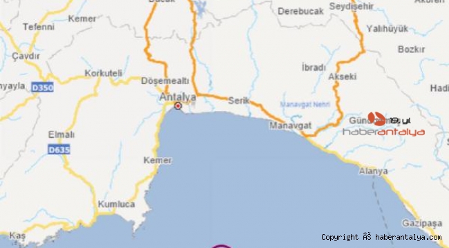 Flaş! Antalya açıklarında 4.2 büyüklüğünde deprem