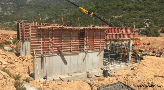 Gazipaşa katı atık çöp aktarma istasyonu yapılıyor