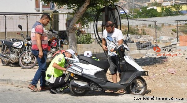 Gazipaşa'da kaza, 1 yaralı